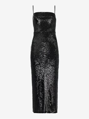 Express Sequin Square Neck Sleeveless Midi Party Prom Dance Dress XL plus size